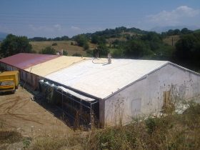 Reconstruction of poultry buildings
