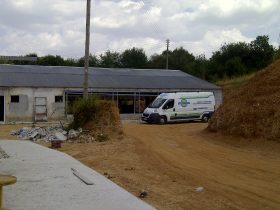 Reconstruction of poultry buildings