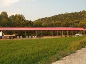 Construction of a Sheep farm building
